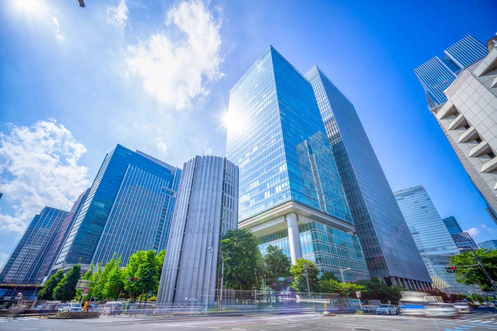 都市の建物